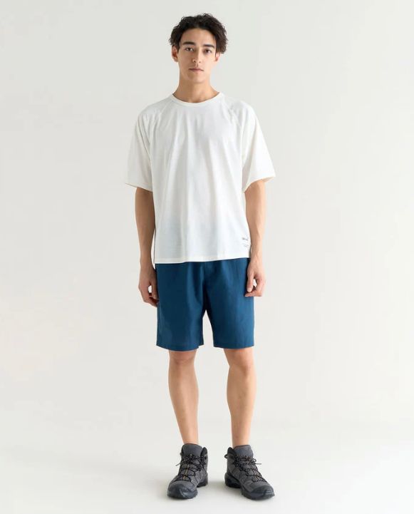 DRY MIX RAGLAN SLEEVE TEE / WHITE / 速乾Tシャツ