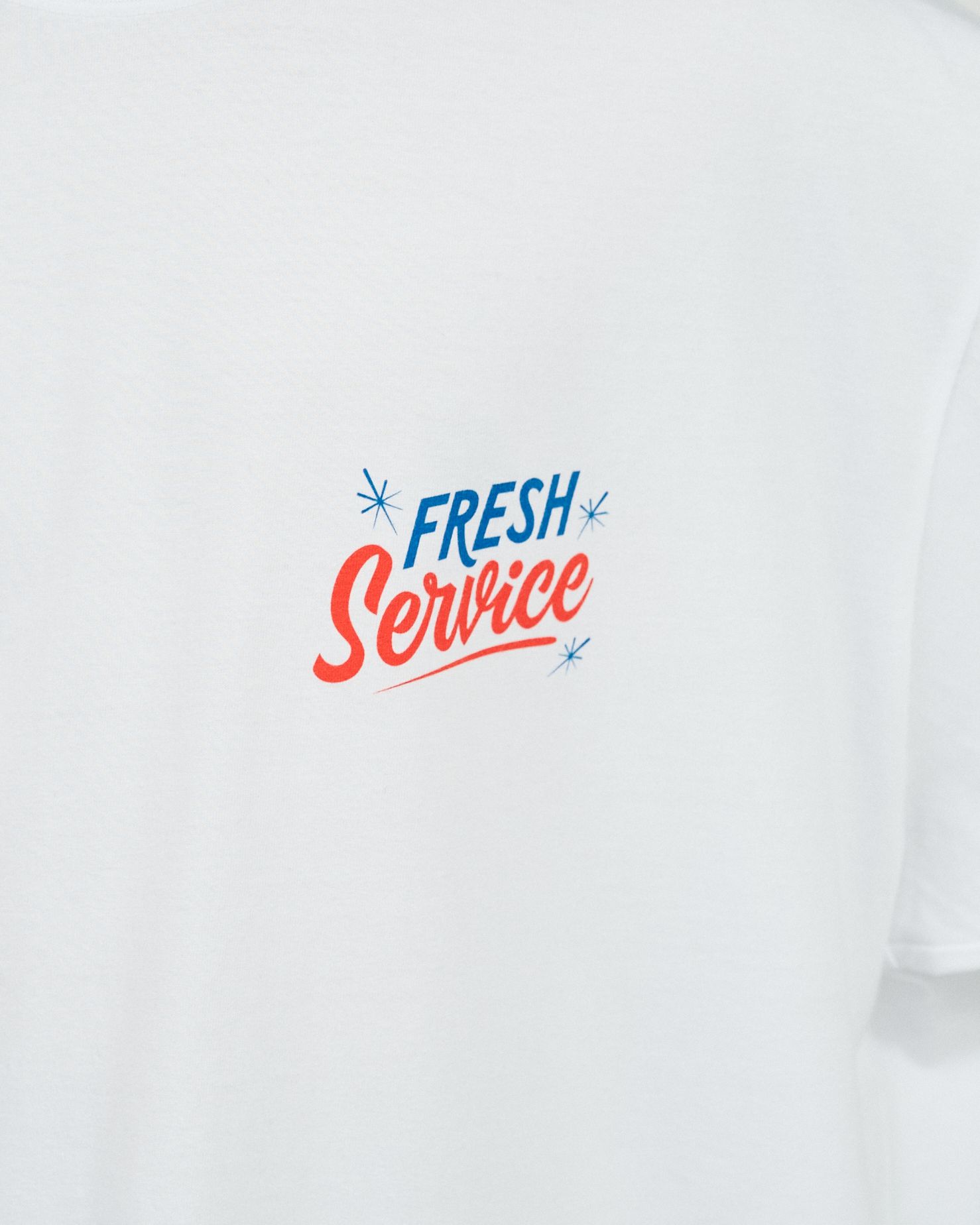 CORPORATE PRINTED S/S TEE ”ALL DAY ALL NIGHT ” / RED