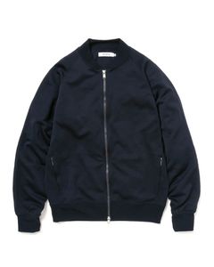 COACH FULL ZIP BLOUSON POLY JERSEY / DARK.NAVY / ジップブルゾン