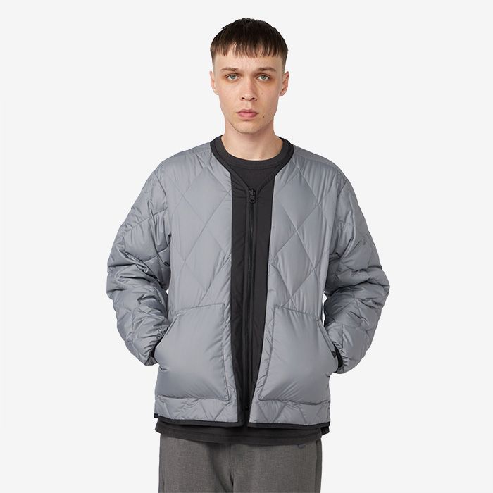 PERTEX QUANTUM PLAS Field Down Cardigan / LH(Light Gray)