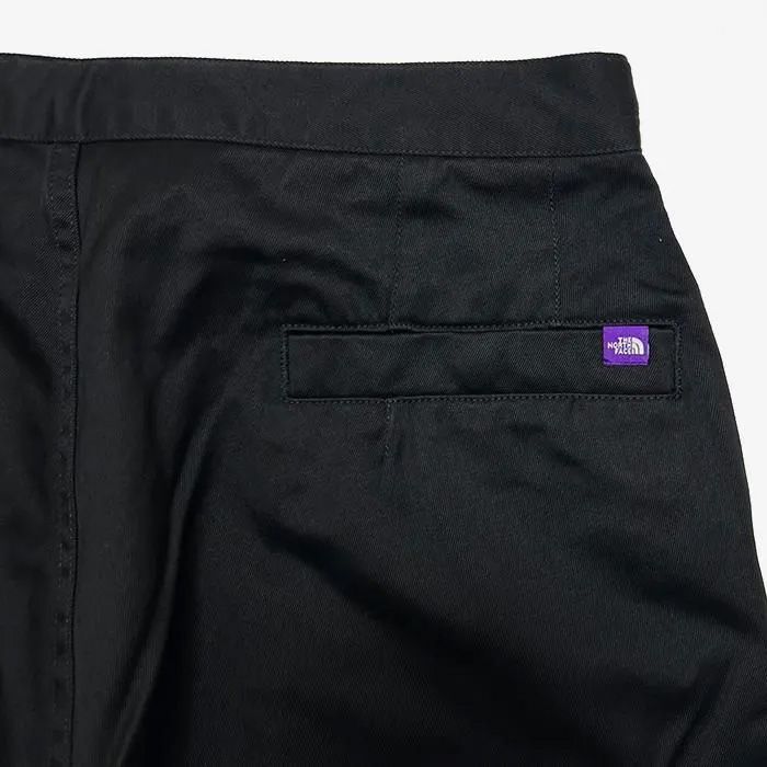 Chino Wide Tapered Field Pants / K(Black)