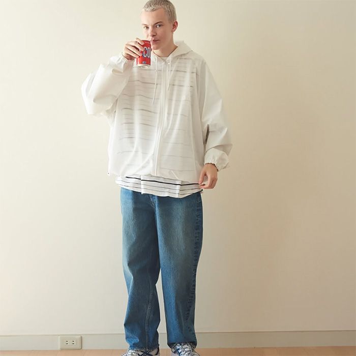 WASHED DENIM PANTS | WASHED BLUE