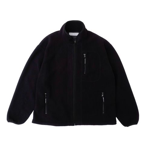 POLARTEC® FLEECE JACKET / BLACK