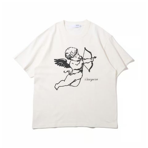 Cupid Tee / White /  シルクスクリーンプリントティー
