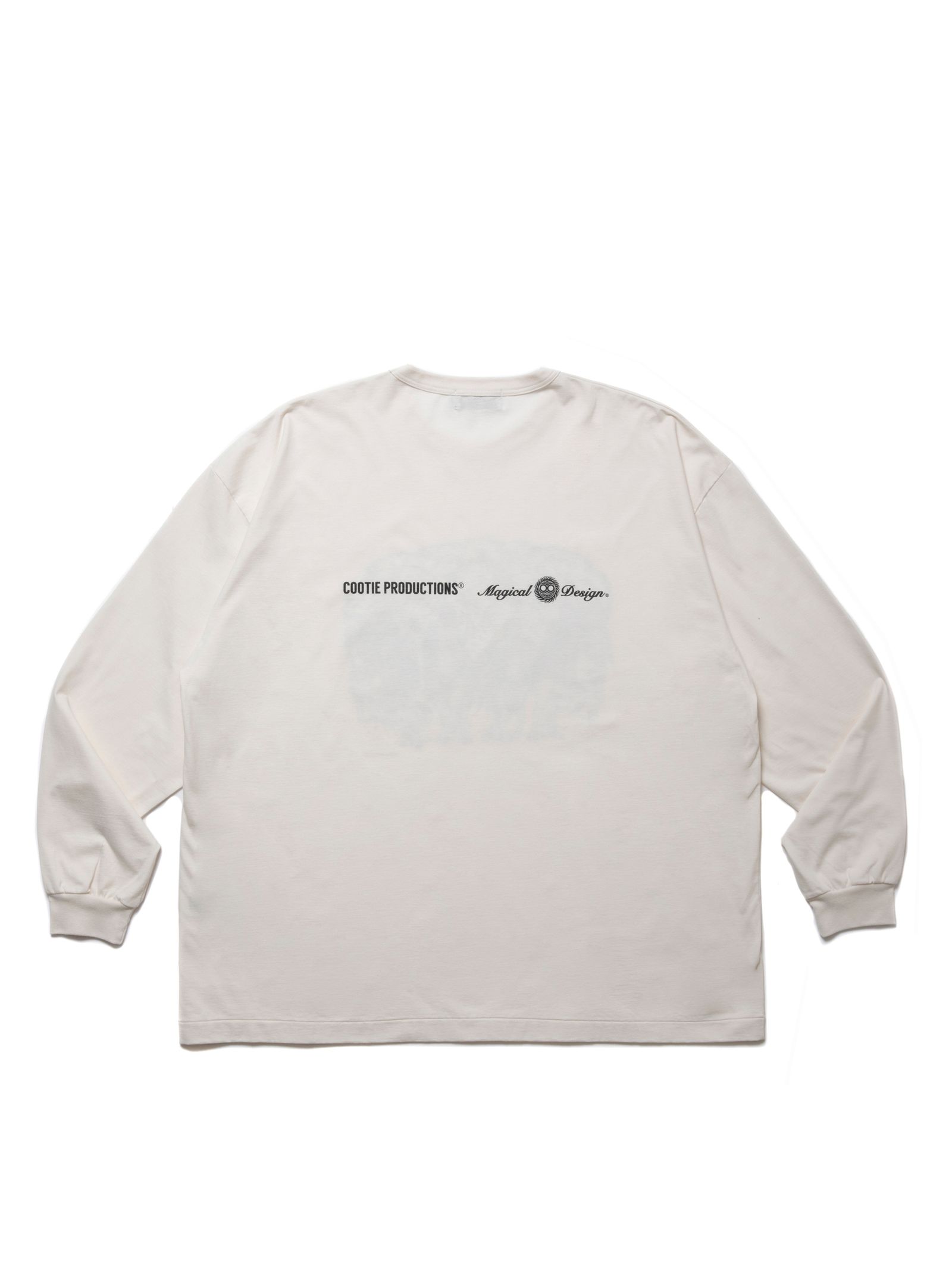 Print L/S Tee (Magical Design®) / OFF IVORY /  コラボレーションL/Sティーシャツ