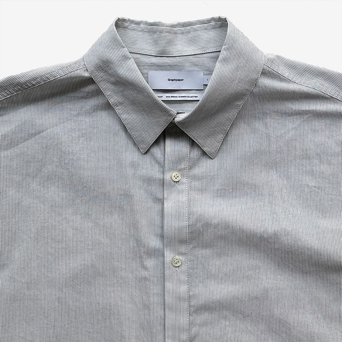 Seersucker Pullover Shirt / White