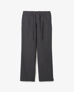 LABORER EASY TROUSERS WOOL COTTON TWILL / HEATHER CHARCOAL / トラウザーズ