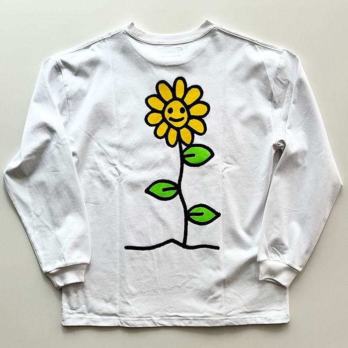 SF L/S TEE / WHITE