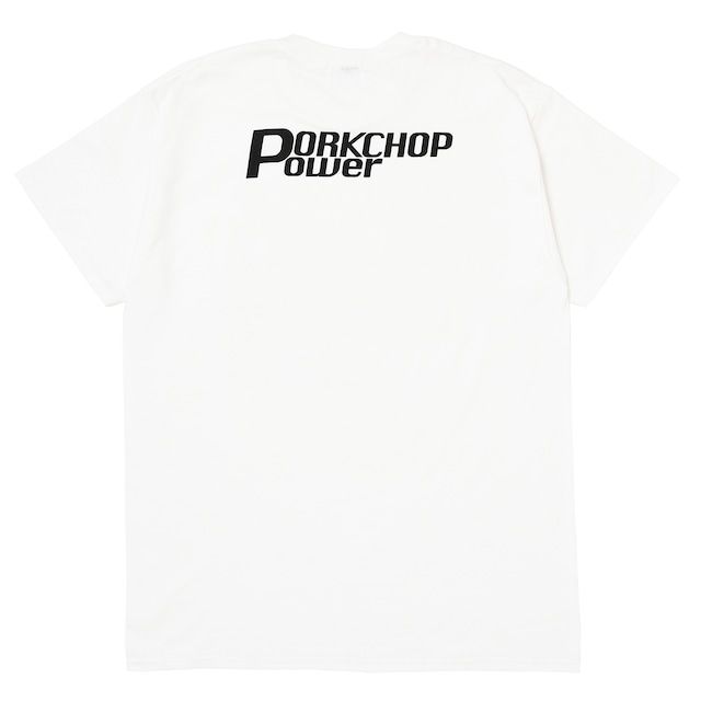 P POWER POCKET TEE / WHITE / プリントティー