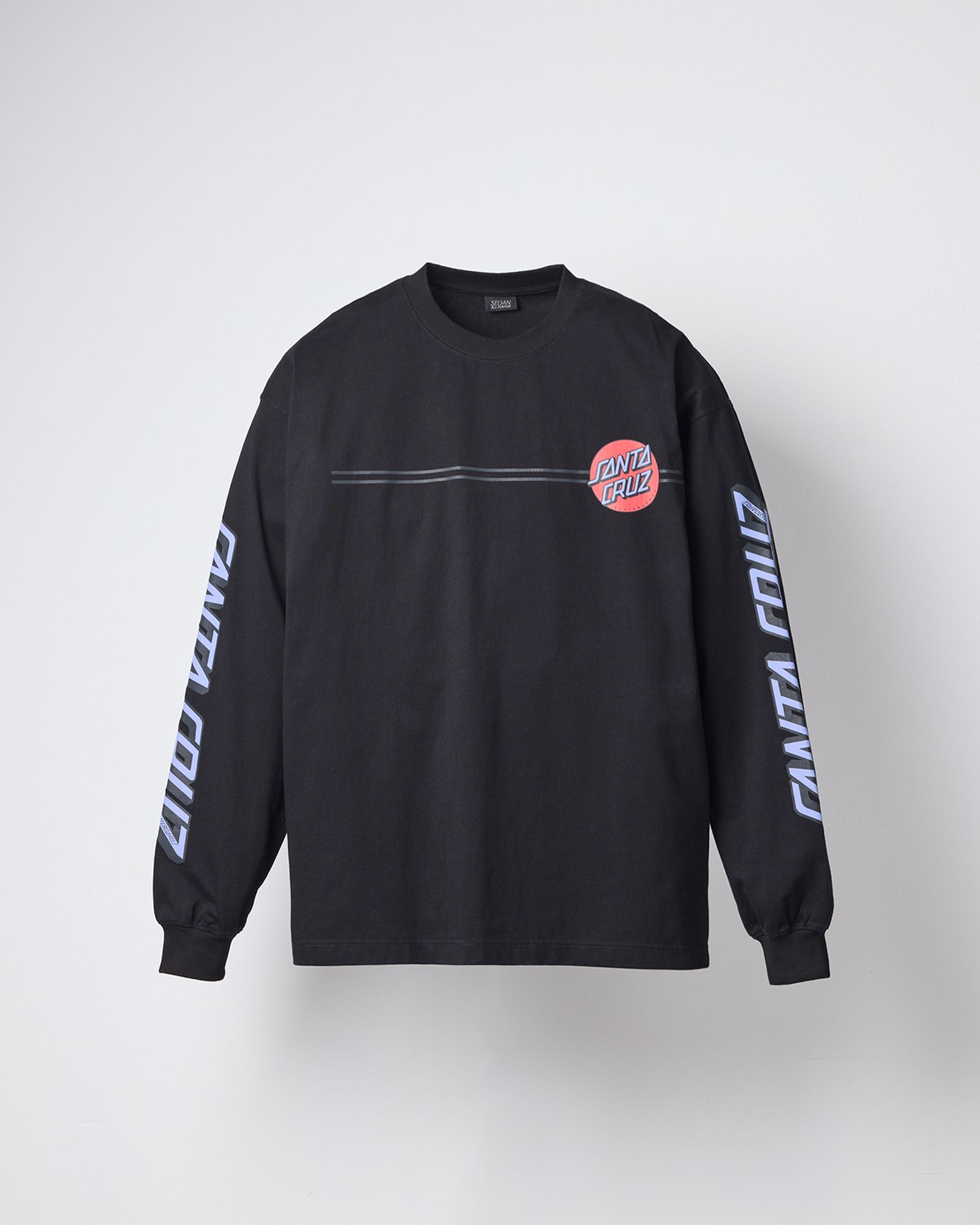 SANTA CRUZ / CLASSIC DOT L/S TEE / Black