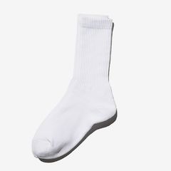 3-PACK TECH CREW SOCKS / WHITE
