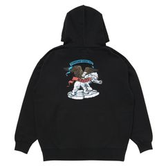 POLAR BEAR P HOODED / GRAY / マシスコラボレーションパーカー