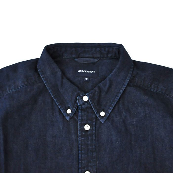 ALLEN DENIM LS SHIRT / INDIGO