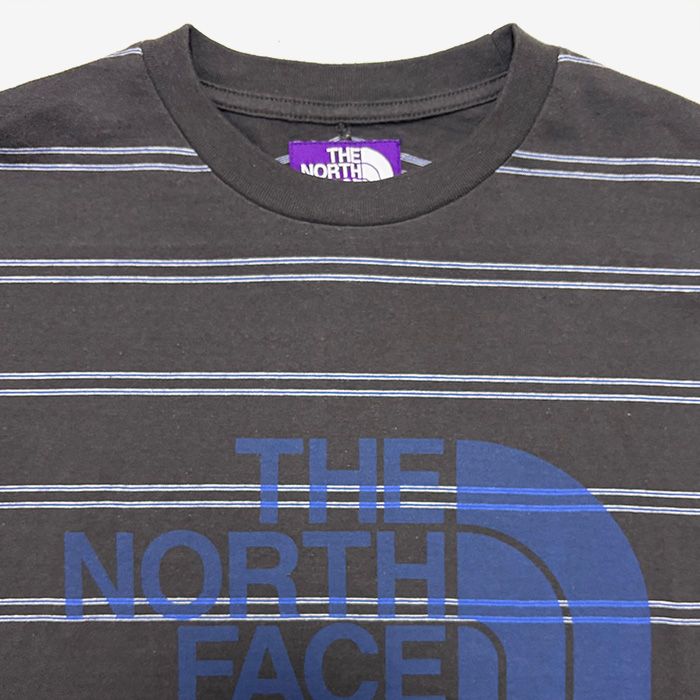 Field Long Sleeve Striped Tee / CH(Charcoal)