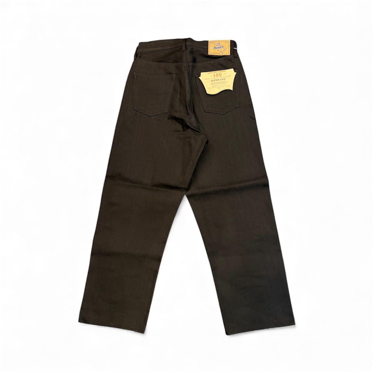 Better™ Gift Shop / OrSlow "100 Super Dad" Black Selvedge Denim Jean / Black / デニムパンツ