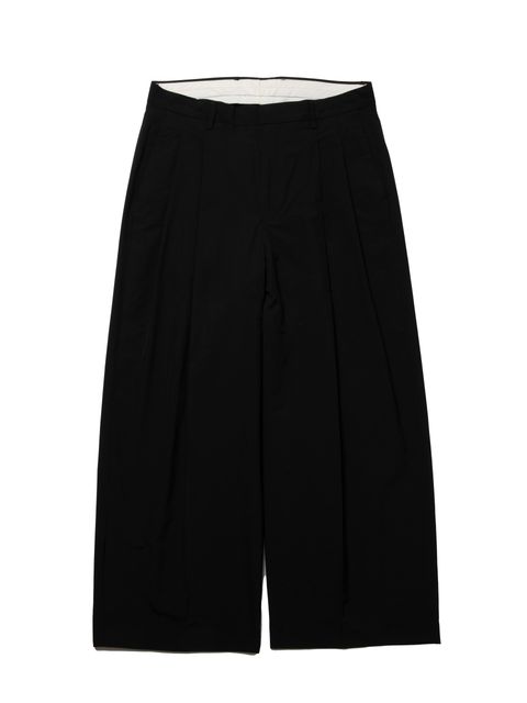 EWP 2 Tuck Trousers / BLACK /  バラクータ / 2タックトラウザーズ / BRCT-CTE25S-101