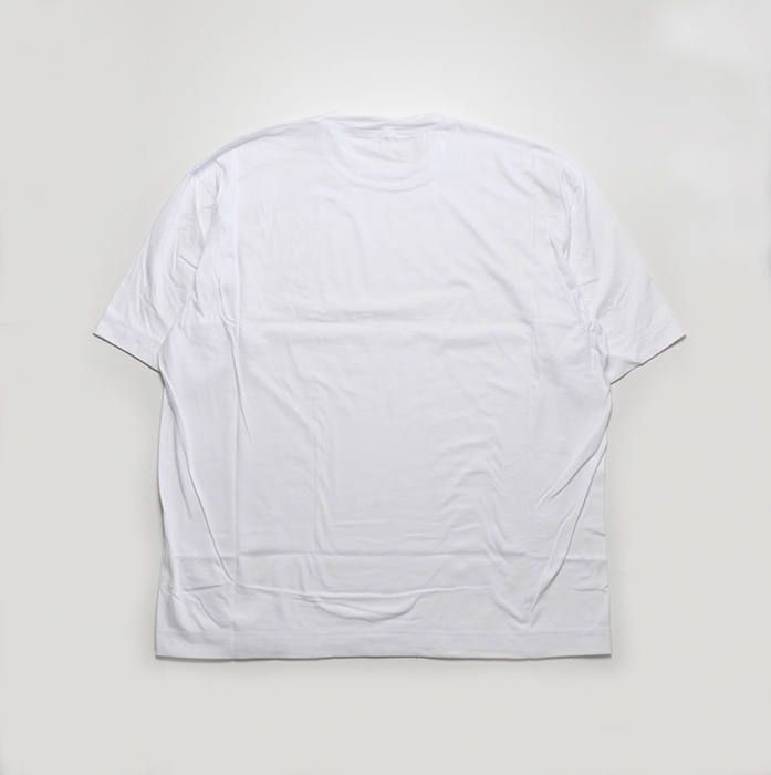 1201-CS21-047-pieces  SHORT SLEEVE T-SHIRT / WHITE