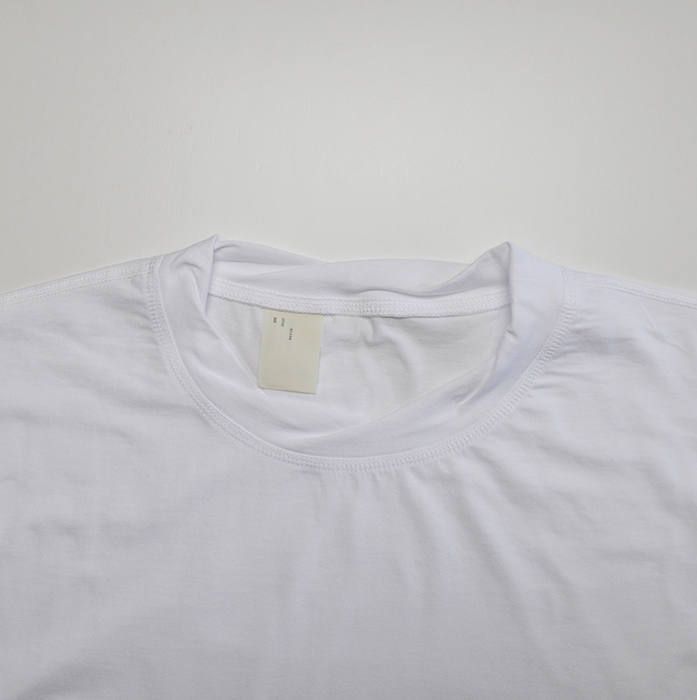 1201-CS21-047-pieces  SHORT SLEEVE T-SHIRT / WHITE