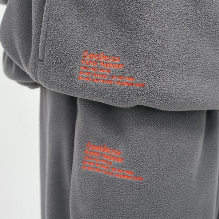 AS×FS FLEECE TRACK SUIT / GRAY