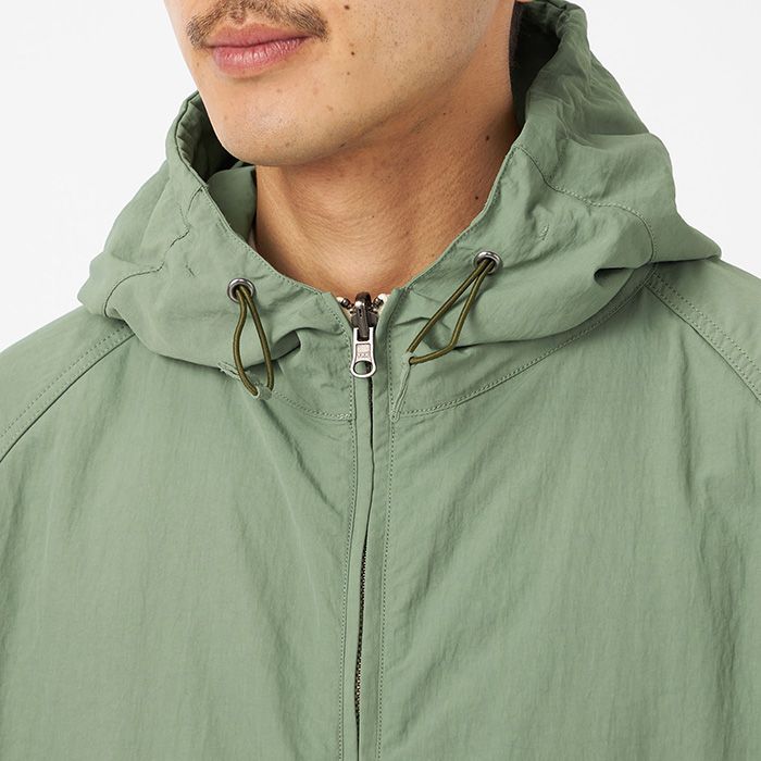 Hooded Jacket/ FG(Fade Green)