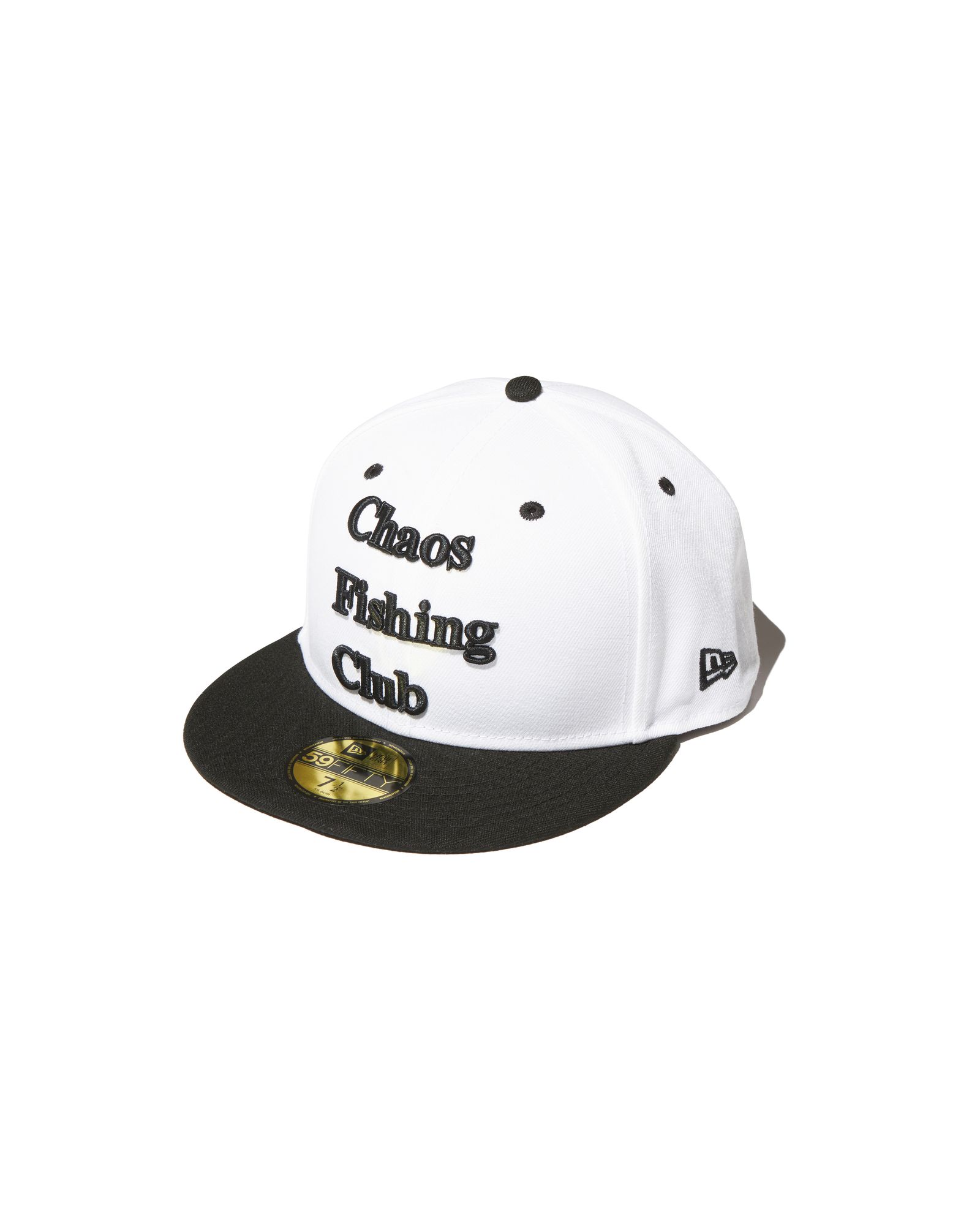 Chaos Fishing Club - LOGO CAP / WHITE×BLACK | Stripe Online Store