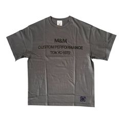 PRINT TEE / SLATE GRAY / プリントティー / 26MMT25