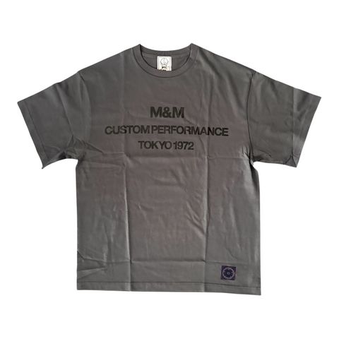 PRINT TEE / SLATE GRAY / プリントティー / 26MMT25