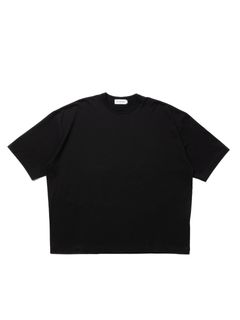 Oversized S/S Tee / BLACK /  オーバーサイズティーシャツ