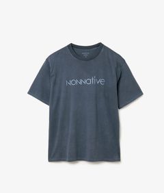 DWELLER S/S TEE "NONNATIVE - 2" / NAVY