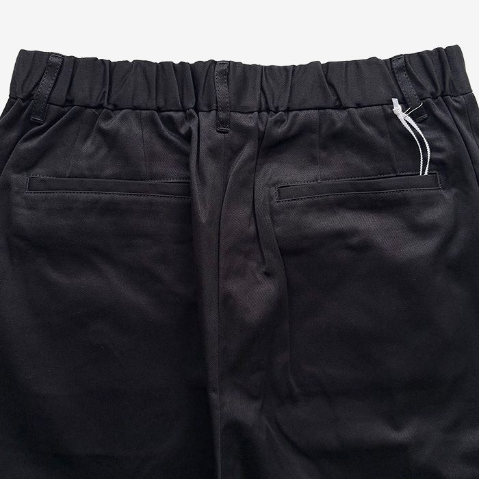 Westpoint Chino Wide Tapered Trousers / Black