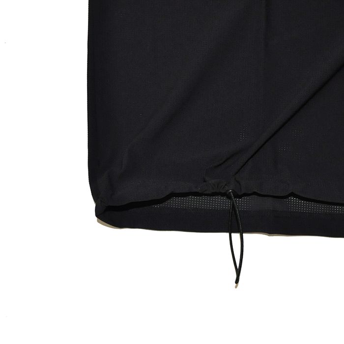 TECH MESH S/S TEE / BLACK / メッシュティー