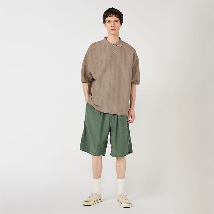 Knit Polo Sweater / BE(Beige)