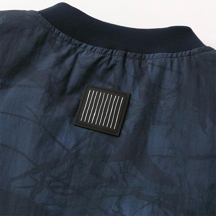 BASEBALL HALF ZIP JACKET  | NAVY TREE CAMO