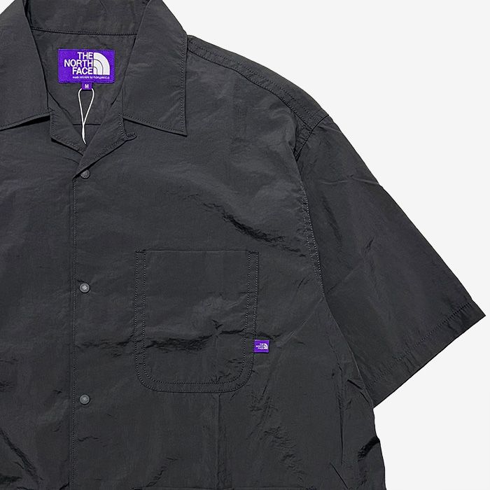 Nylon Taffeta Field S/S Shirt / AH(Asphalt Gray)