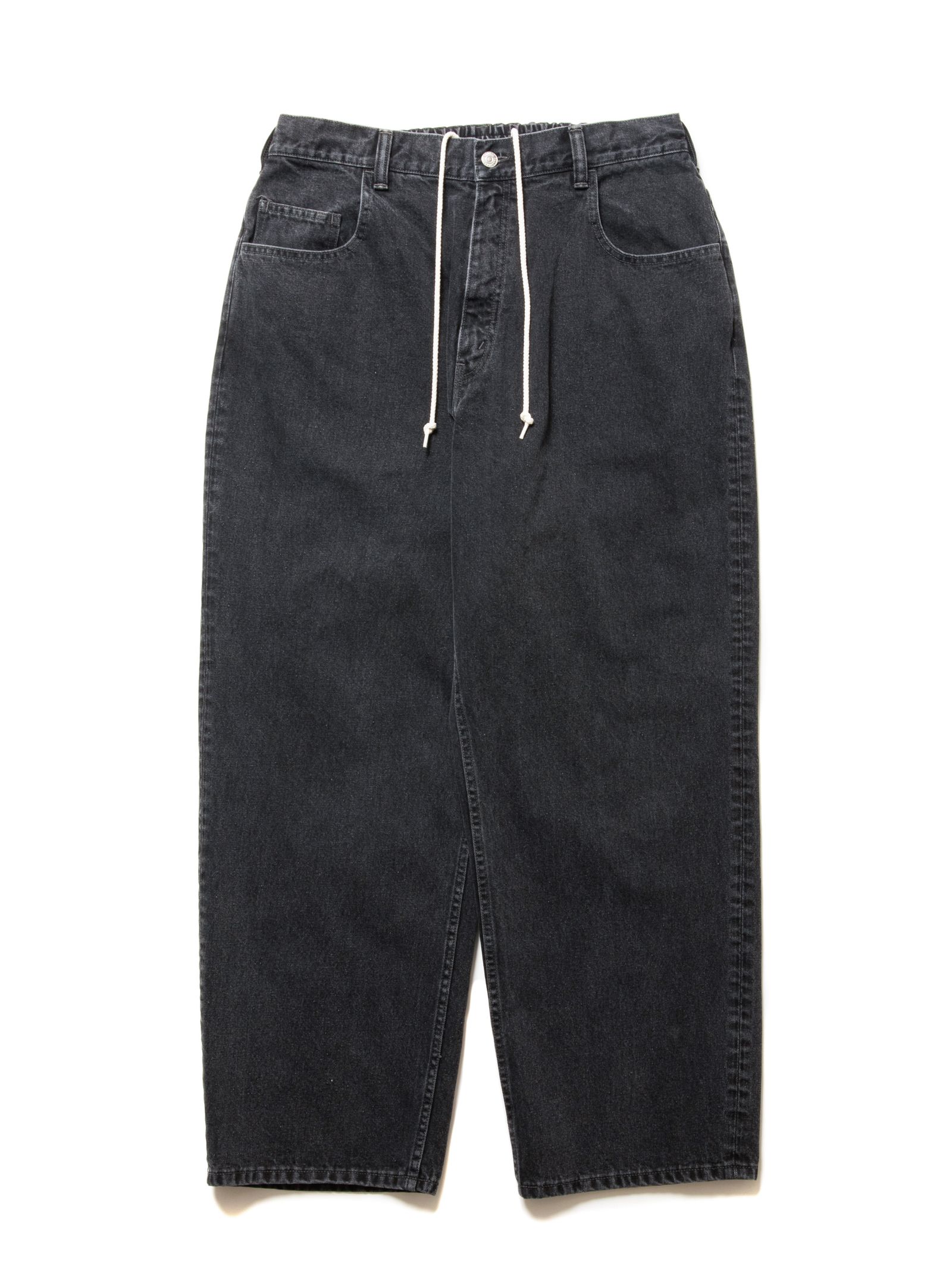 COOTIE PRODUCTIONS - 10.5oz Denim 5 Pocket Easy Baggy Pants / Black Fade /  デニムイージーパンツ | Stripe Online Store