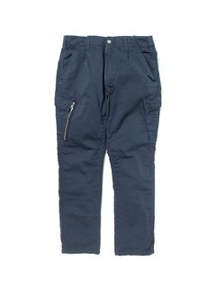 SOLDIER 6P TROUSERS COTTON GERMAN CODE CLOTH OVERDYED / NAVY