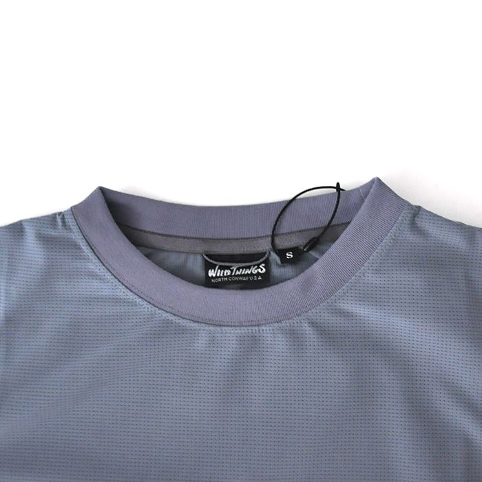 TECH MESH S/S TEE / L.BLUE / メッシュティー
