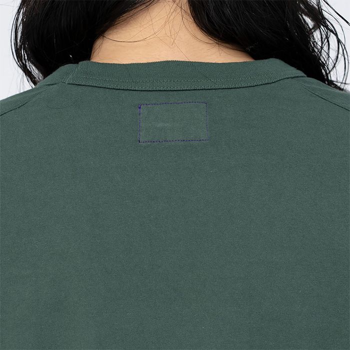 7oz Long Sleeve Pocket Tee / SW(Spruce x Off White)