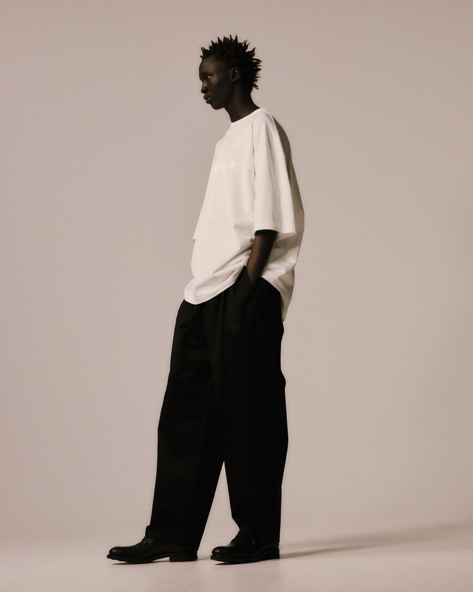 Westpoint 2 Tuck Easy Trousers / BLACK /  イージートラウザーズ / CTE-25A124