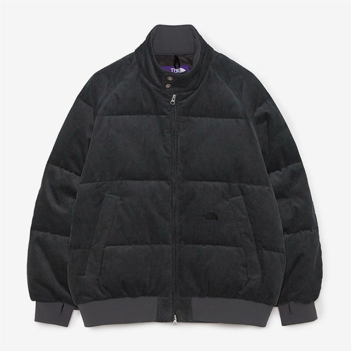 Corduroy Field Down Jacket / CH(Charcoal)