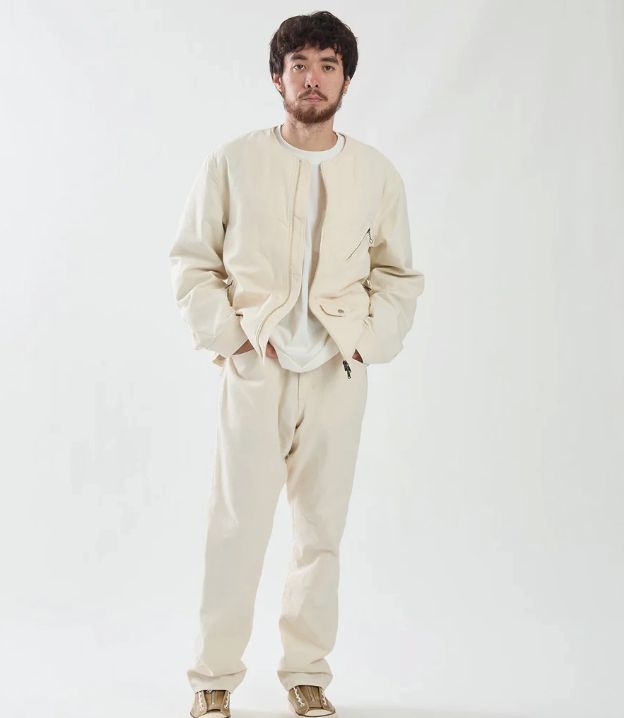 TRUCKER 5P JEANS COTTON OXFORD / NATURAL / 5ポケット パンツ