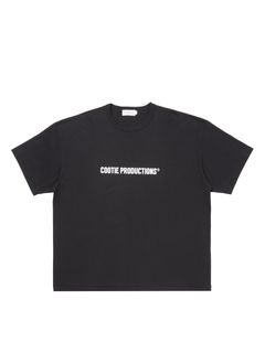 Print S/S Tee - 1 / BLACK /  プリント ティーシャツ