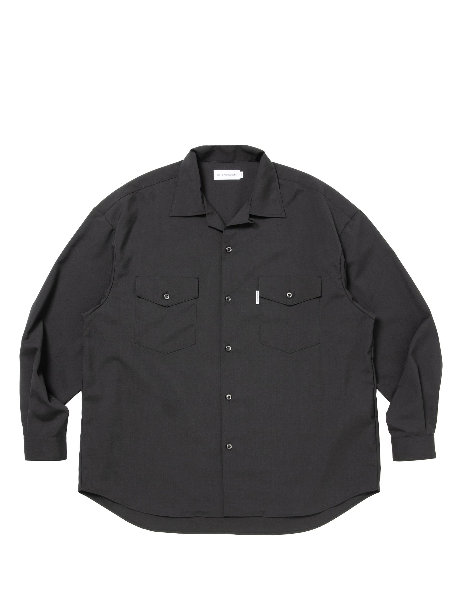 T/W L/S Scout Shirt / BLACK / スカウトシャツ / CTE-26S401-PLAIN