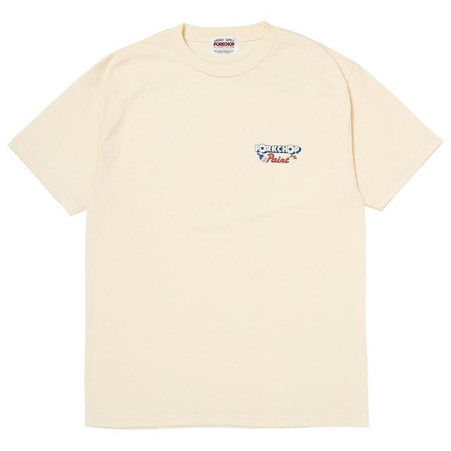 PCP PORK TEE / CREAM / プリント ティーシャツ