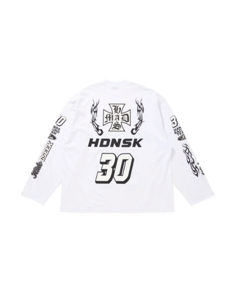 【HIDE AND SEEK】Racing L/S Tee・XLサイズ N.Mind L/S Tee | HIDE AND SEEK Official Web Shop