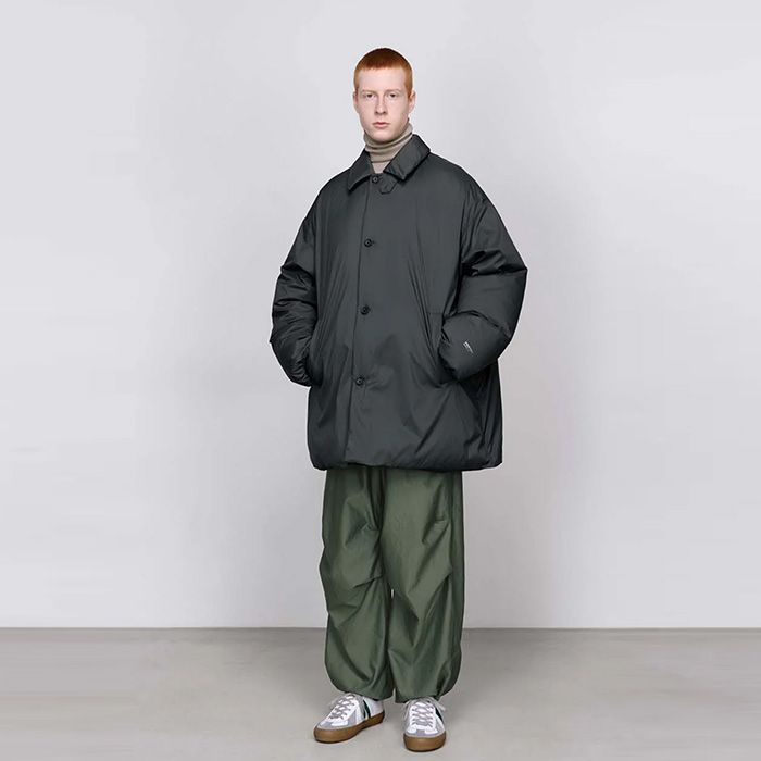 PERTEX QUANTUM AIR Bal Collar Down Coat  / BLACK