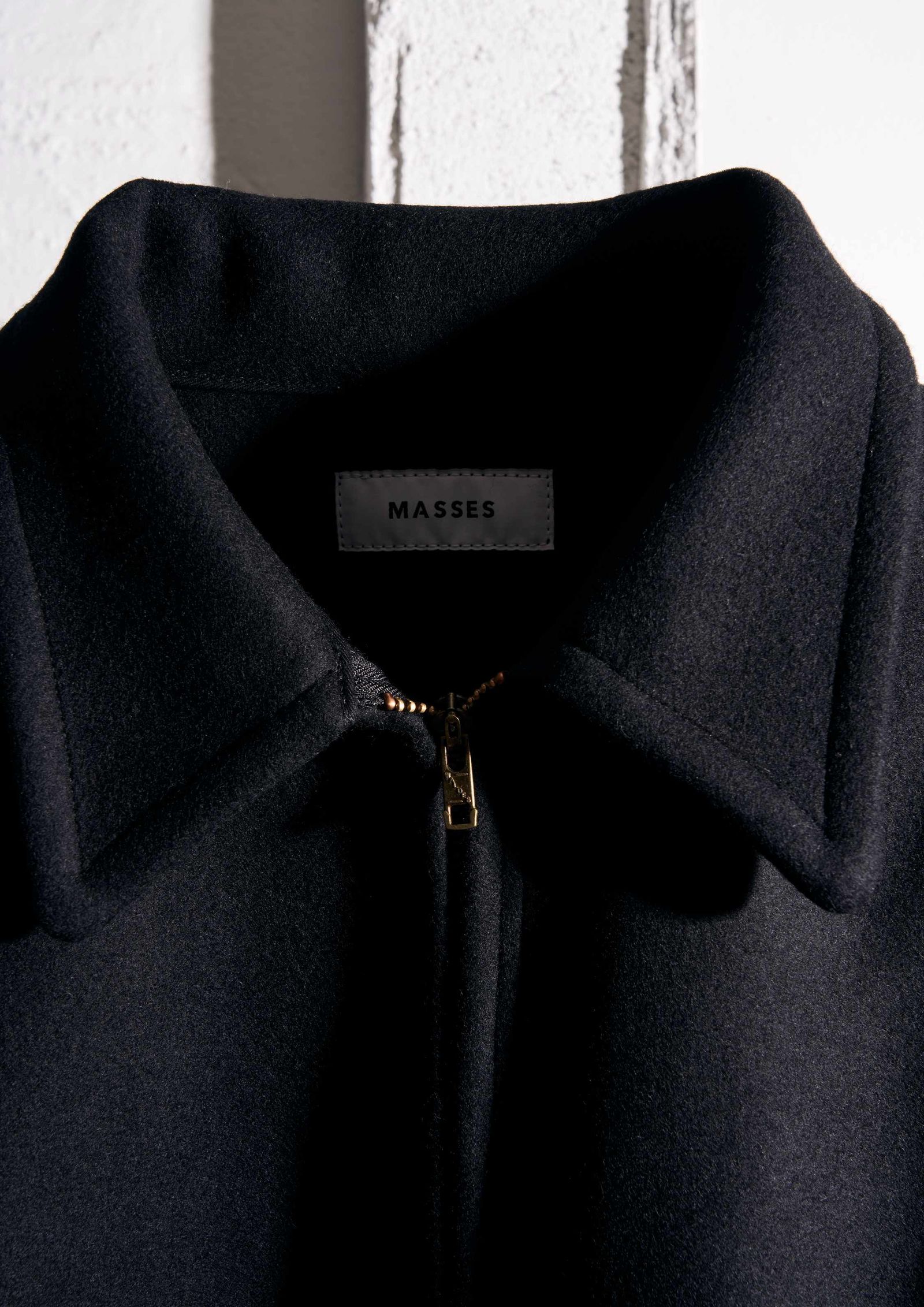 MELTON GS JKT / BLACK / コサックジャケット