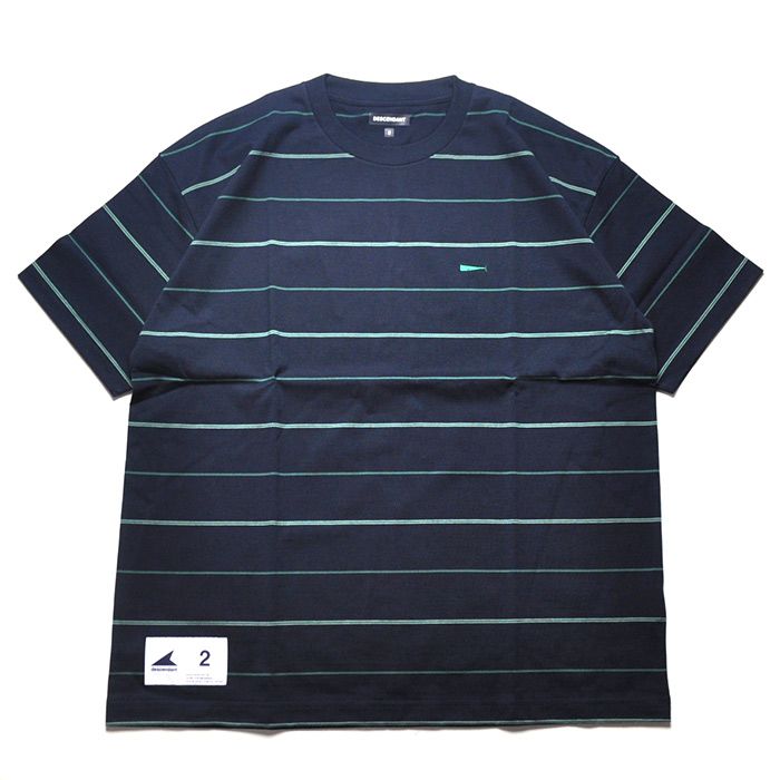 DESCENDANT - HORIZONTAL MULTI STRIPE SS / BLACK | Stripe Online Store