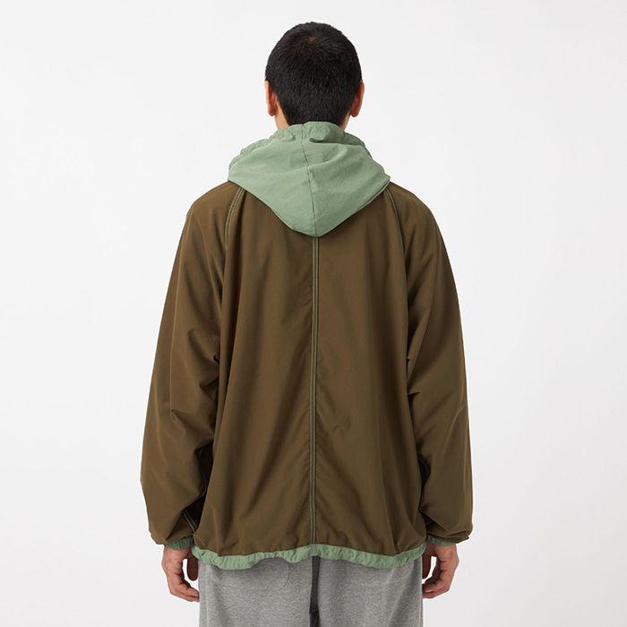 Hooded Jacket/ FG(Fade Green)