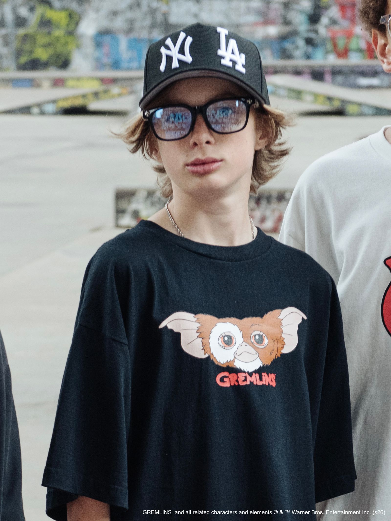 "GREMLINS" T-SHIRT / BLACK / プリント ティーシャツ / グレムリン